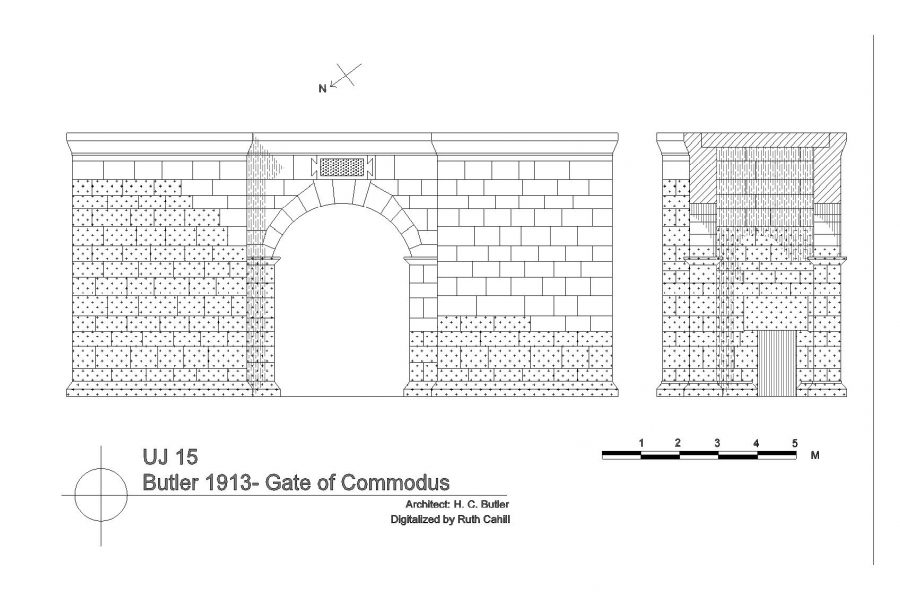 FIgure 6: Butler Commodus Gate Plan
